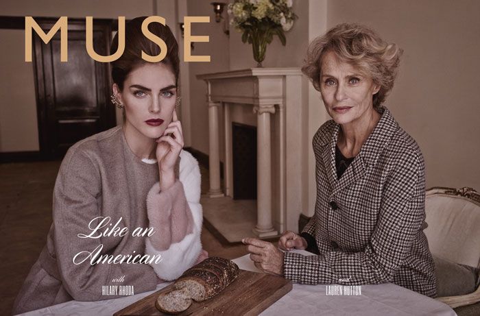 Hilary Rhoda & Lauren Hutton: οι Αμερικανίδες