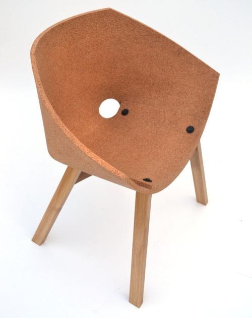 Corkigami: Μία eco friendly καρέκλα από φελλό