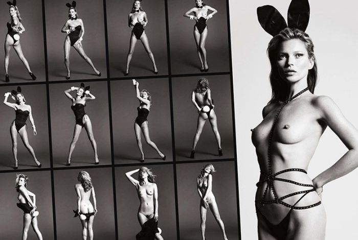 Δείτε την Kate Moss γυμνή στις σελίδες του Playboy!