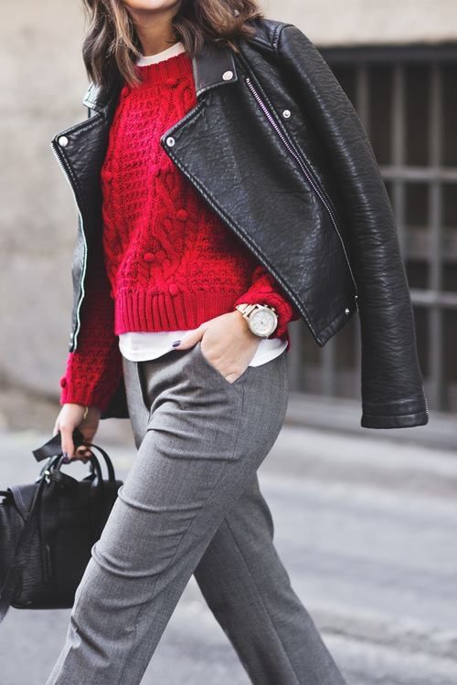 Η αποθέωση του δερμάτινου jacket! Οι πιο in fashion συνδυασμοί για να το φορέσετε