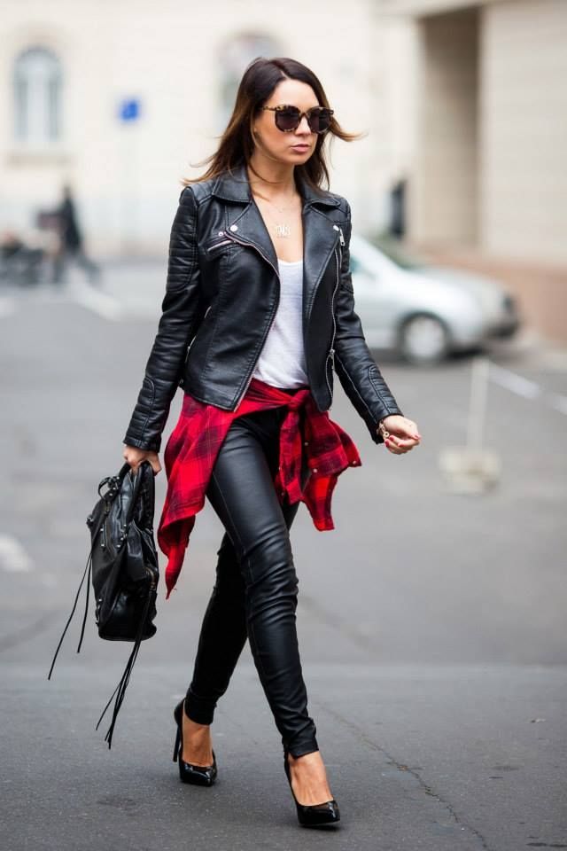 Η αποθέωση του δερμάτινου jacket! Οι πιο in fashion συνδυασμοί για να το φορέσετε