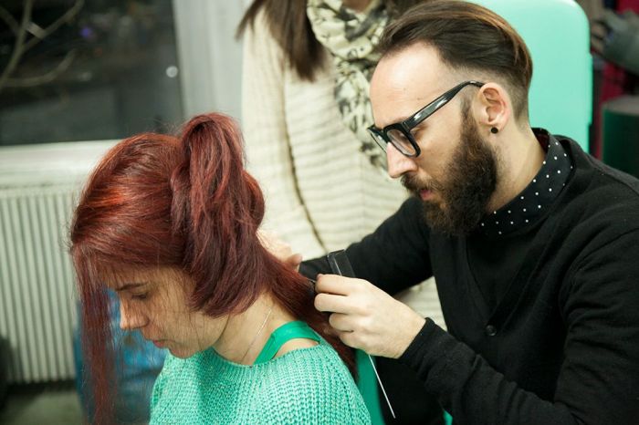 Backstage στην μεταμόρφωση της Σοφίας με την Olia της Garnier!