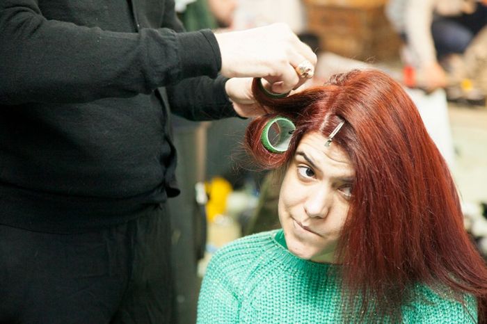 Backstage στην μεταμόρφωση της Σοφίας με την Olia της Garnier!