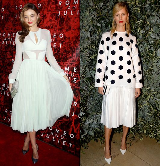 Midi skirt: Οι stars σου δείχνουν πώς να τη φορέσεις σωστά