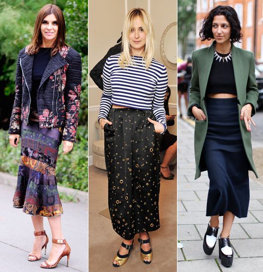 Midi skirt: Οι stars σου δείχνουν πώς να τη φορέσεις σωστά