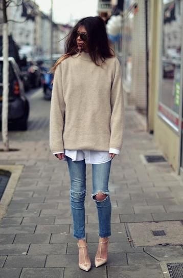 Πώς θα φορέσεις τα oversized πλεκτά φέτος;