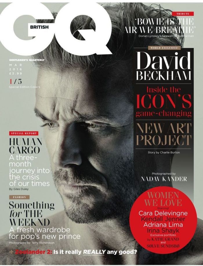Οι μεταμορφώσεις του David Beckham
