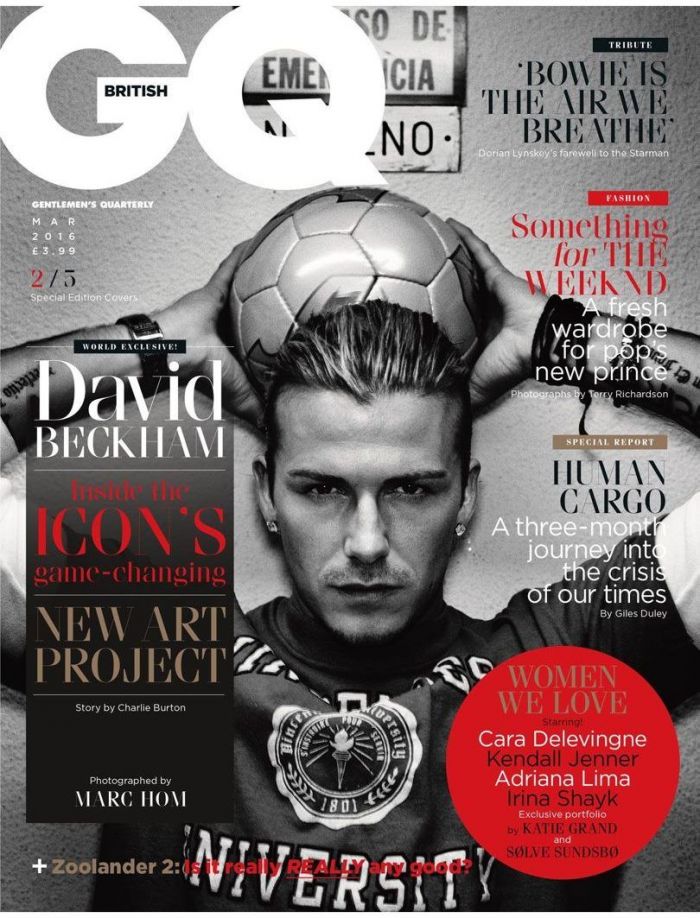 Οι μεταμορφώσεις του David Beckham