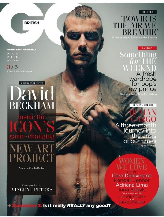 Οι μεταμορφώσεις του David Beckham
