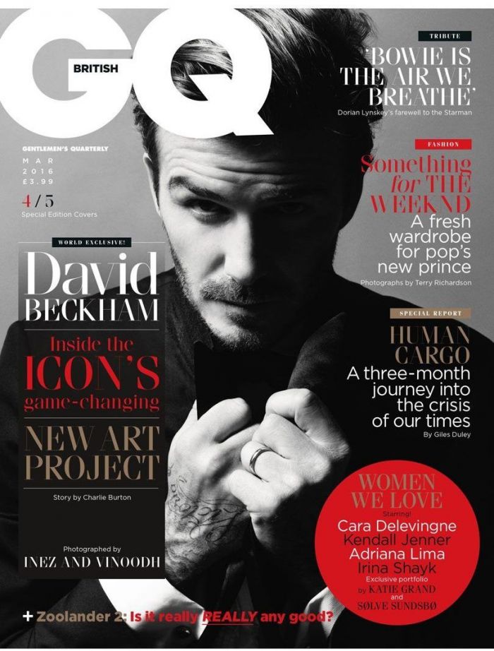 Οι μεταμορφώσεις του David Beckham
