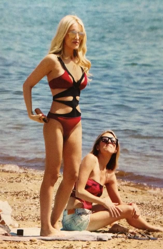 H πρώτη εξόρμηση της Κατερίνας Καινούργιου στην παραλία: Δείτε το απίστευτο κορμί της!