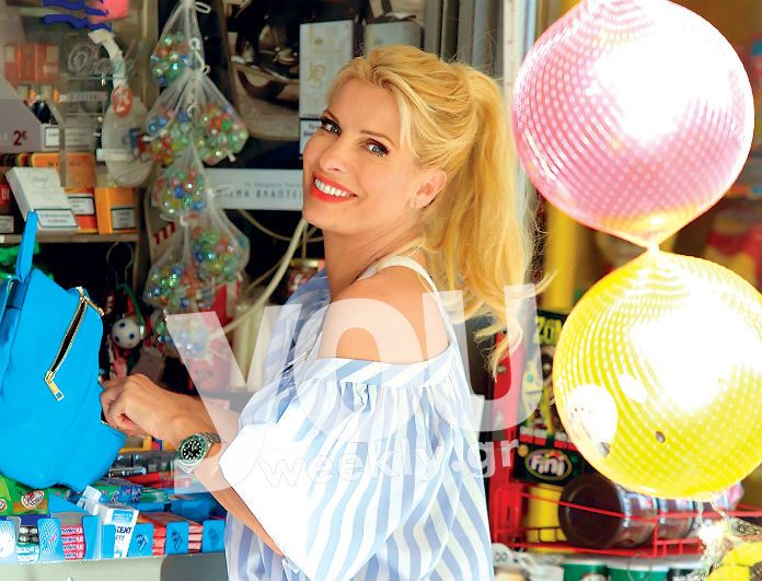 Η Ελένη Μενεγάκη με ένα δροσερό καλοκαιρινό outfit που θέλουμε οπωσδήποτε να αντιγράψουμε!