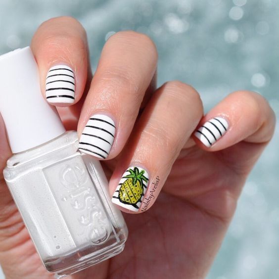 #pineapplenails: 15 τέλεια σχέδια με ανανά στα νύχια σου!
