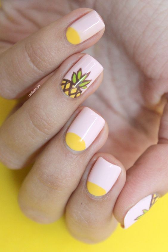 #pineapplenails: 15 τέλεια σχέδια με ανανά στα νύχια σου!