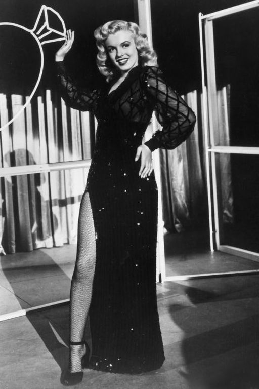 Η Marilyn Monrow σε εμφάνισή της το 1952.