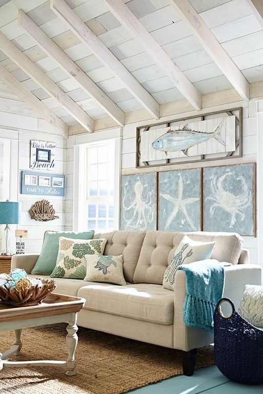 Το coastal decor θα κάνει το σπίτι σου ασυναγώνιστο