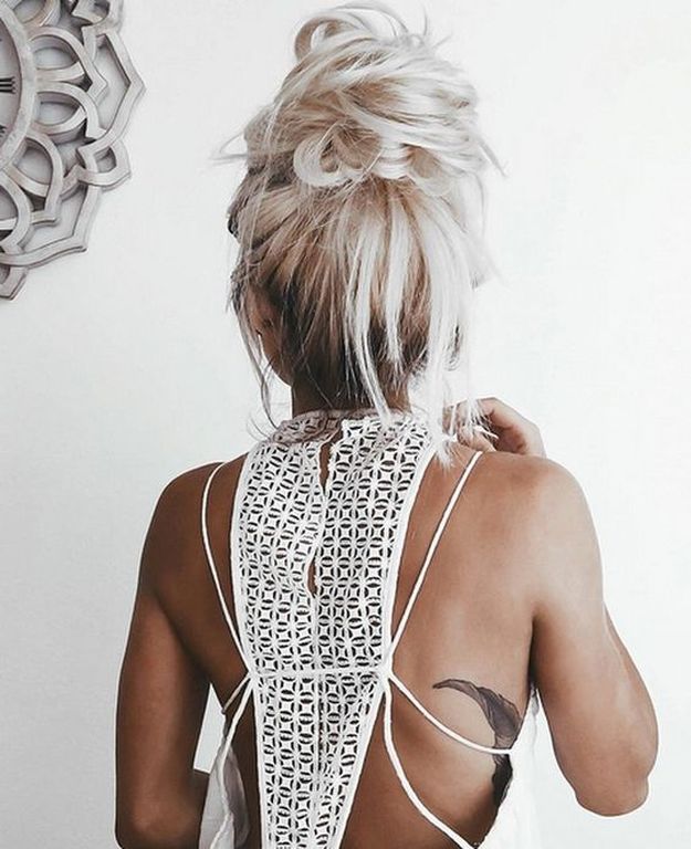 Messy bun