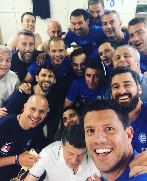 13 χρόνια μετά το Euro 2004 έγινε το reunion στην Κρήτη.