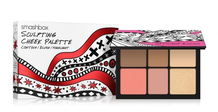 Παλέτα για contouring Ana Strumpf x Smashbox Holiday 17, SculptingCheekPalette της Smashbox.
