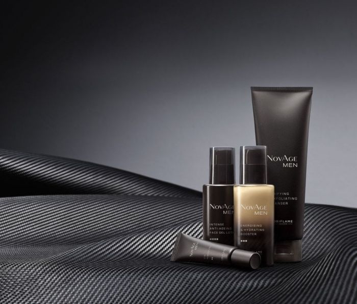 Aνδρική περιποίηση επιδερμίδας NovAge Men, της Oriflame