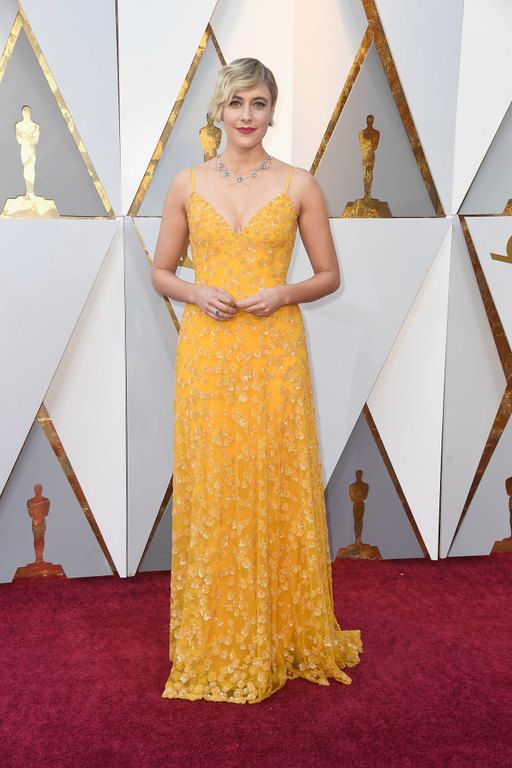 Η Greta Gerwig με φόρεμα Rodarte