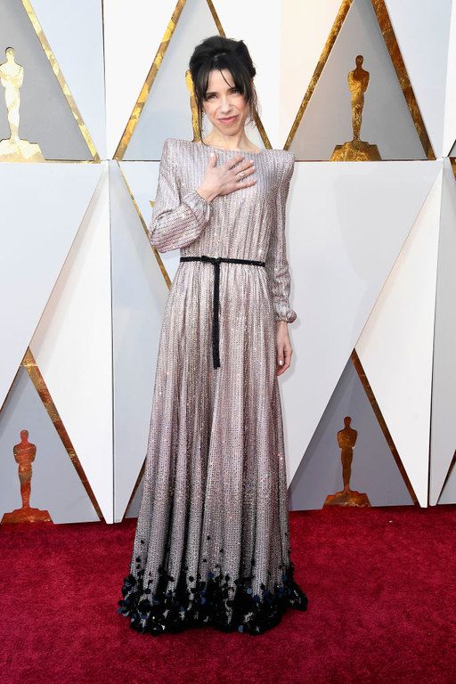 H Sally Hawkins με φόρεμα Armani Privé