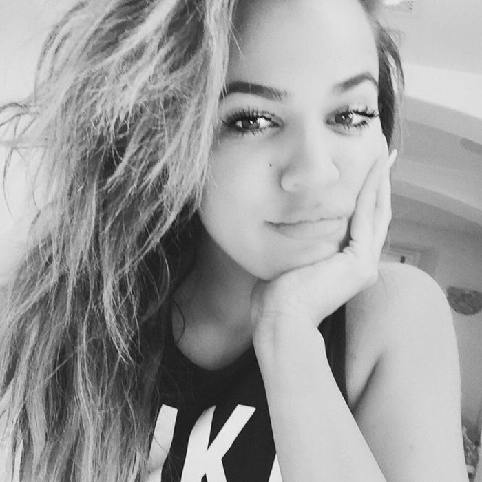 Khloe χωρίς μακιγιάζ!