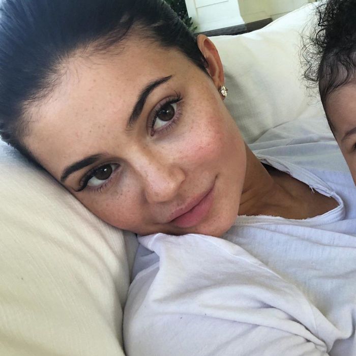 Kylie χωρίς μακιγιάζ!
