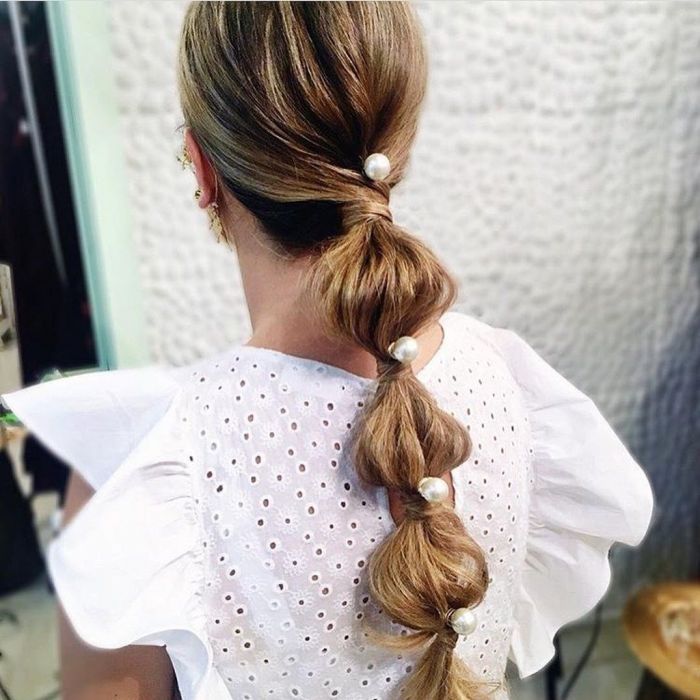 @comolabodamisma Στολισμένη με πέρλες (Chanel much?)