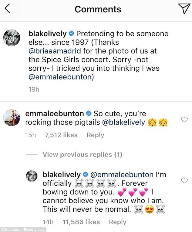 Μήπως η Blake Lively ήταν μέλος των Spice Girls και δεν το ξέραμε;