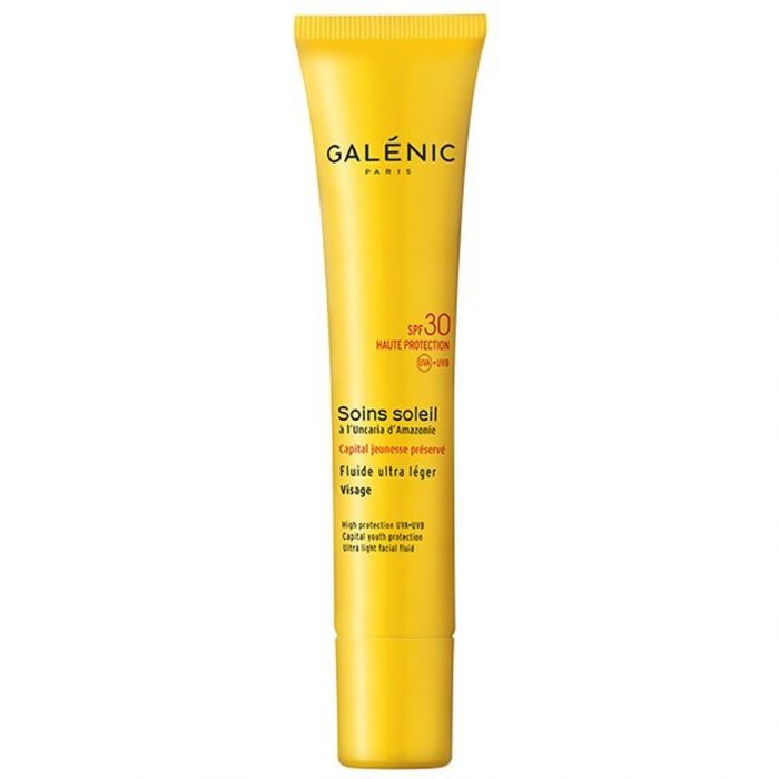 Galenic, Soins Soleil Fluide Ultra Léger Visage SPF 30