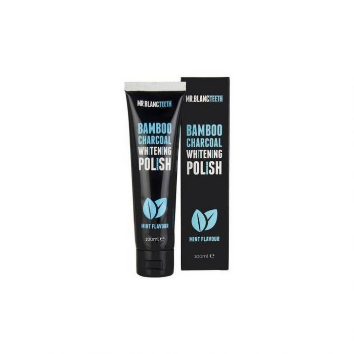 ΟΔΟΝΤΟΚΡΕΜΑ. MrBlanc Teeth, Bamboo Charcoal Whitening Polish