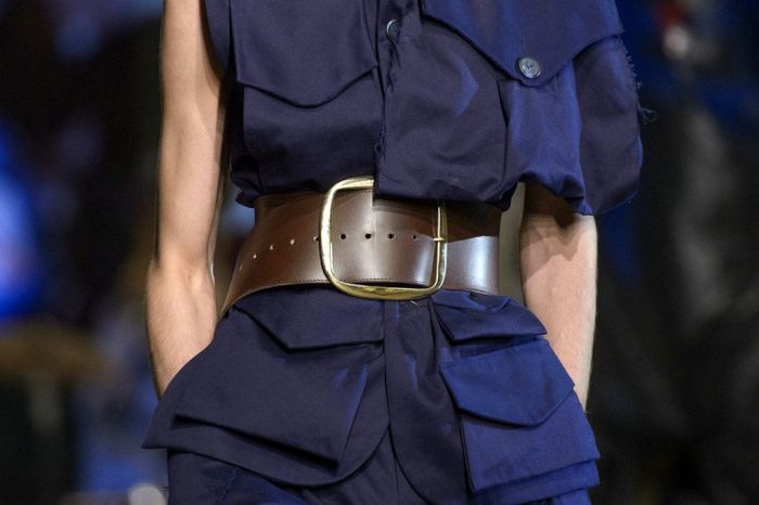 Μεγάλες δερμάτινες, Charles Jeffrey F/W 2018