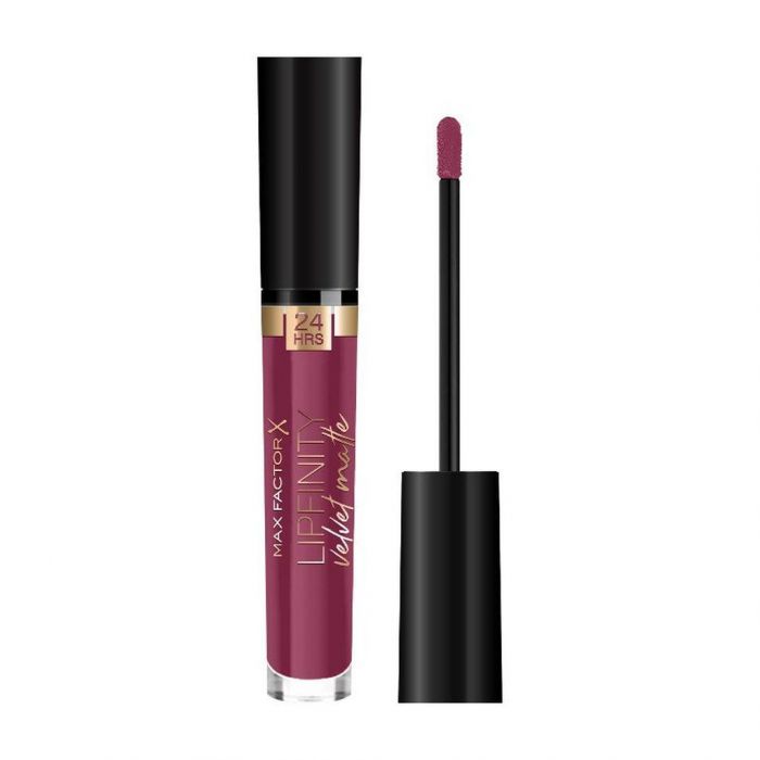 Max Factor, Lipfinity Velvet Matte Liquid Lipstick στην απόχρωση Satinberry