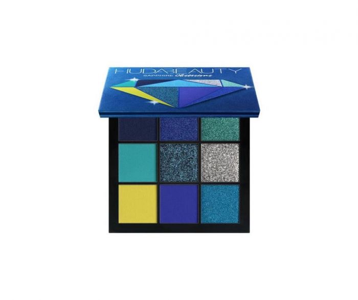 Huda Beauty, Obsessions Eyeshadow Palette στην απόχρωση Sapphire