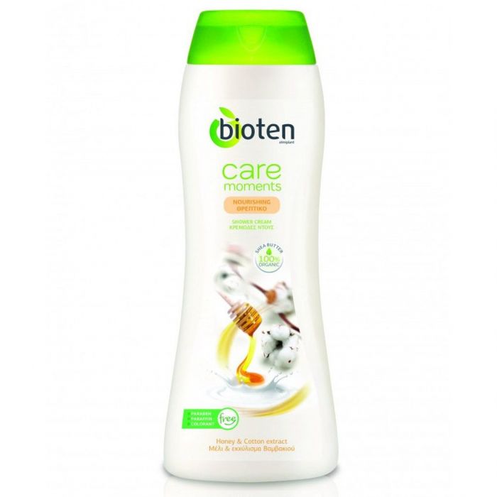 Bioten, Care Moments Nourishing Shower Cream Honey & Cotton Extract