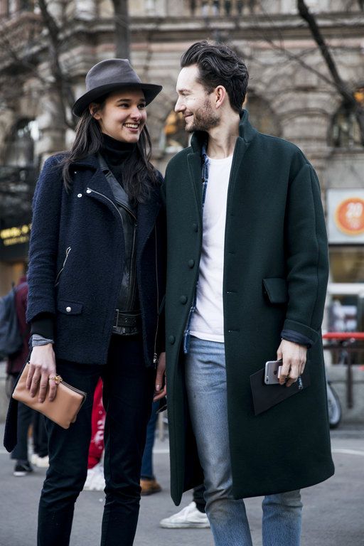 Μέσα από layering από πανωφόρια.