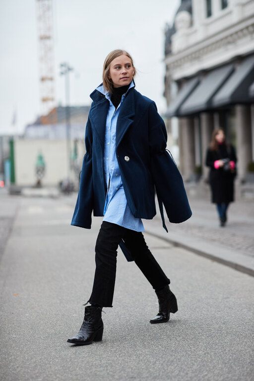 Ένα oversized, ανδρικό πουκάμισο είναι ό,τι πρέπει για να κάνεις layering