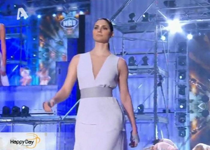 H Hλιάνα στην περσινή πασαρέλα του Madwalk