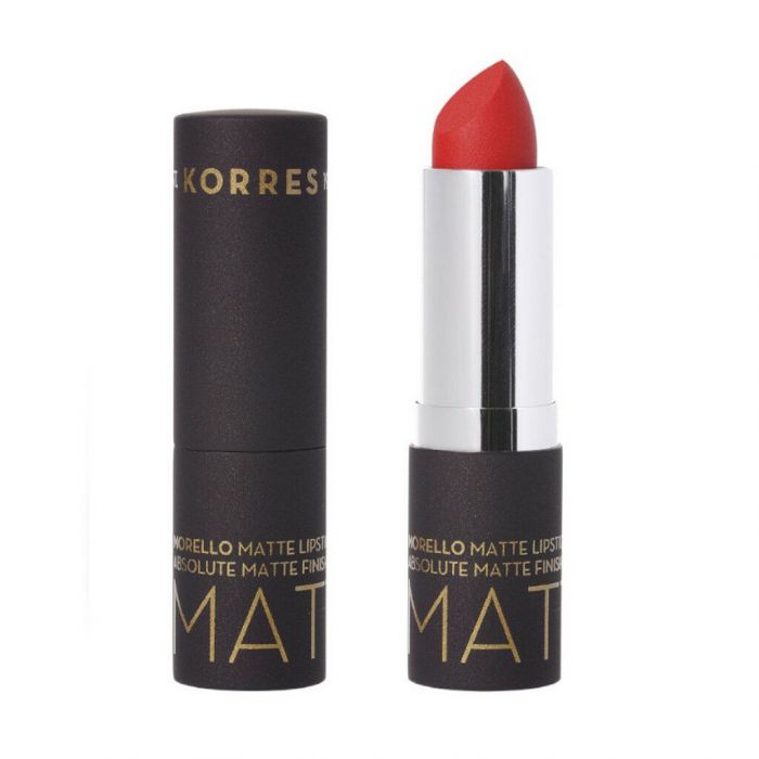 Korres, Morello Matte Lipstick στην απόχρωση Classic Red