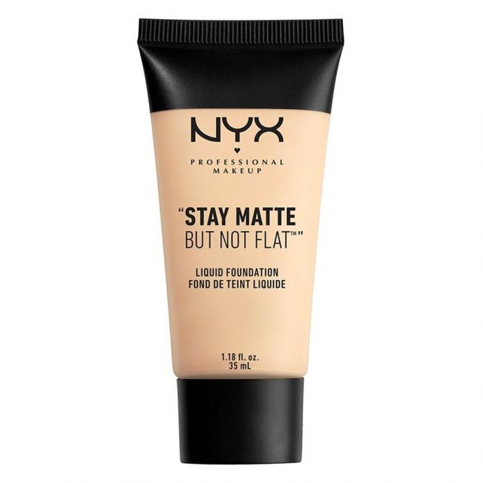 NYX, STAY MATTE BUT NOT FLAT LIQUID FOUNDATION 8,15€. Για ματ αλλά απόλυτα φυσικό αποτέλεσμα.