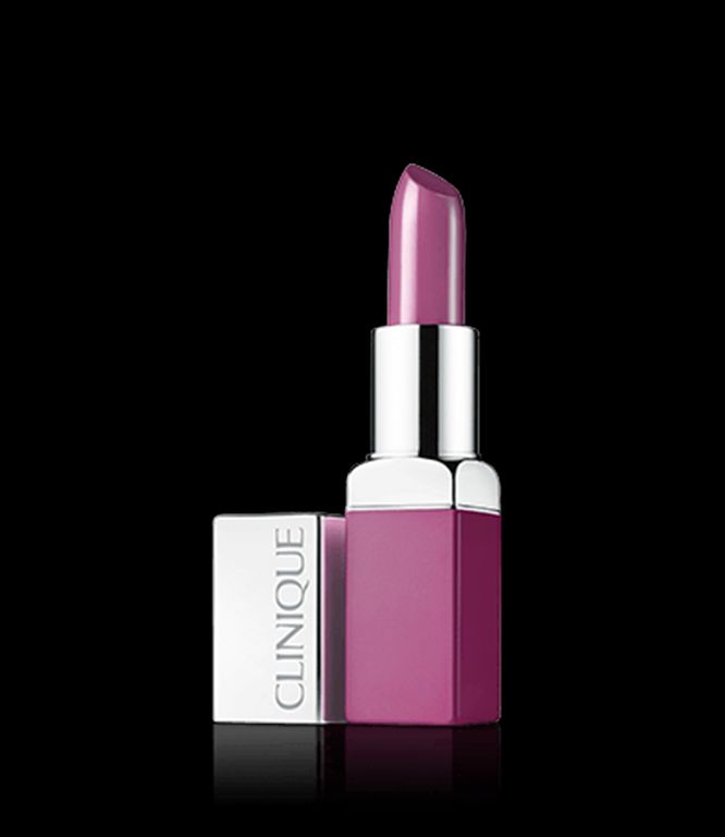 Creamy. CLINIQUE, POP LIP COLOR ΣΤΗΝ ΑΠΟΧΡΩΣΗ GRAPE POP