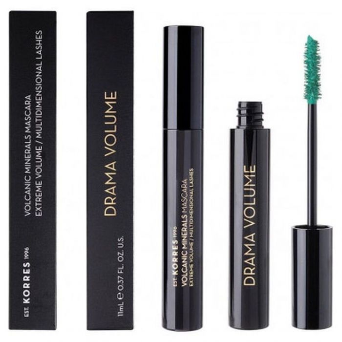 KORRES, DRAMA VOLUME MASCARA VOLCANIC MINERALS ΣΤΗΝ ΑΠΟΧΡΩΣΗ EMERALD