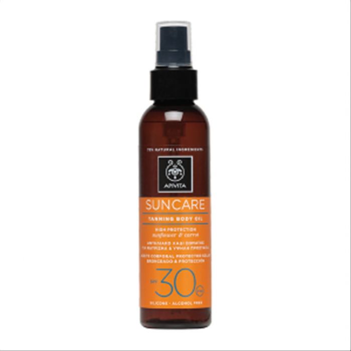 Apivita, Suncare Tanning Body Oil SPF 30