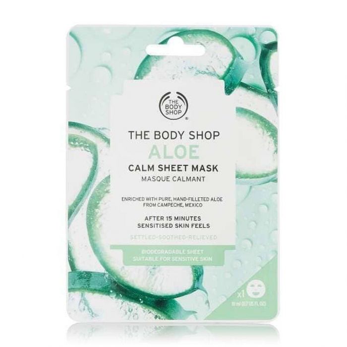 THE BODY SHOP, ALOE CALM SHEET MASK