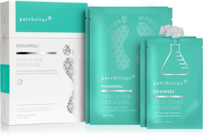 PATCHOLOGY, POSHPEEL PEDICURE. Το φοράς μία ώρα και για 3 μέρες μετά βλέπεις ακόμα και το τελευταίο νεκρό κύτταρο να φεύγει από πάνω σου