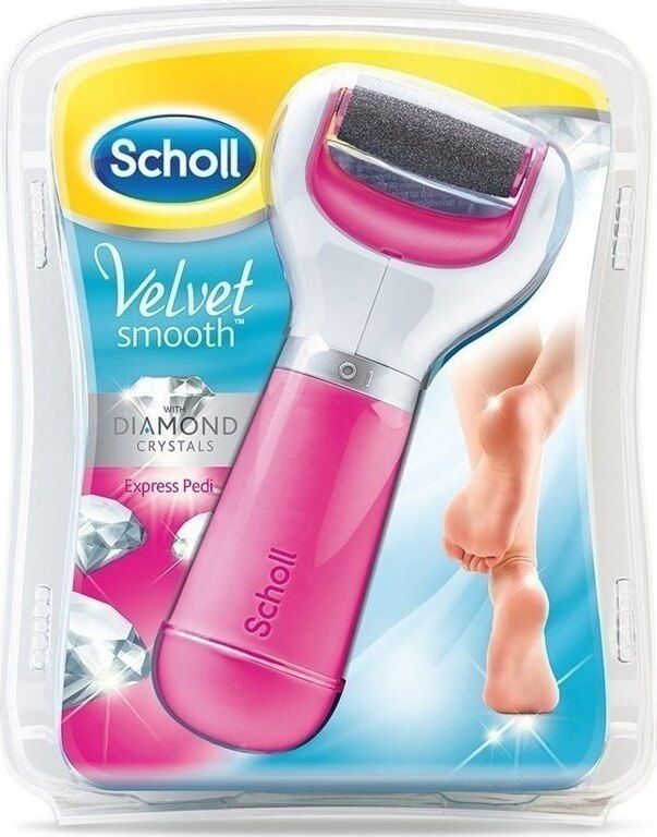 SCHOLL, VELVET SMOOTH. Το χρησιμοποιείς όσο βλέπεις ένα επεισόδιο από την αγαπημένη σου σειρά και μέχρι το τέλος του έχεις απαλά πόδια