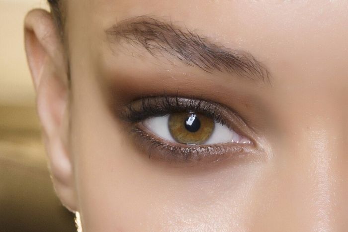 Ένα ντεγκραντέ καφέ smoky look είναι ό, τι πρέπει για να αναδείξει το βλέμμα και το σχήμα των ματιών σου χειμώνα και καλοκαίρι