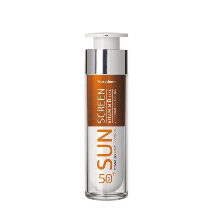 FREZYDERM, SUN SCREEN CREAM-TO-POWDER SPF50+