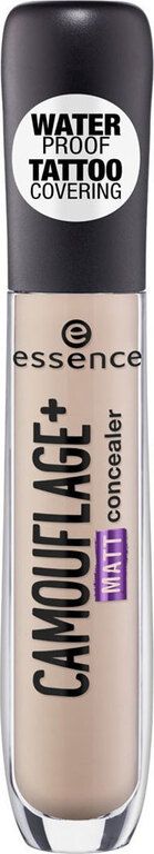 CONCEALER TIP: Για να αραιώσεις το κονσίλερ σου ανάμειξέ το με λίγη κρέμα ματιών. ESSENCE, CAMOUFLAGE + MATT CONCEALER 3,59€